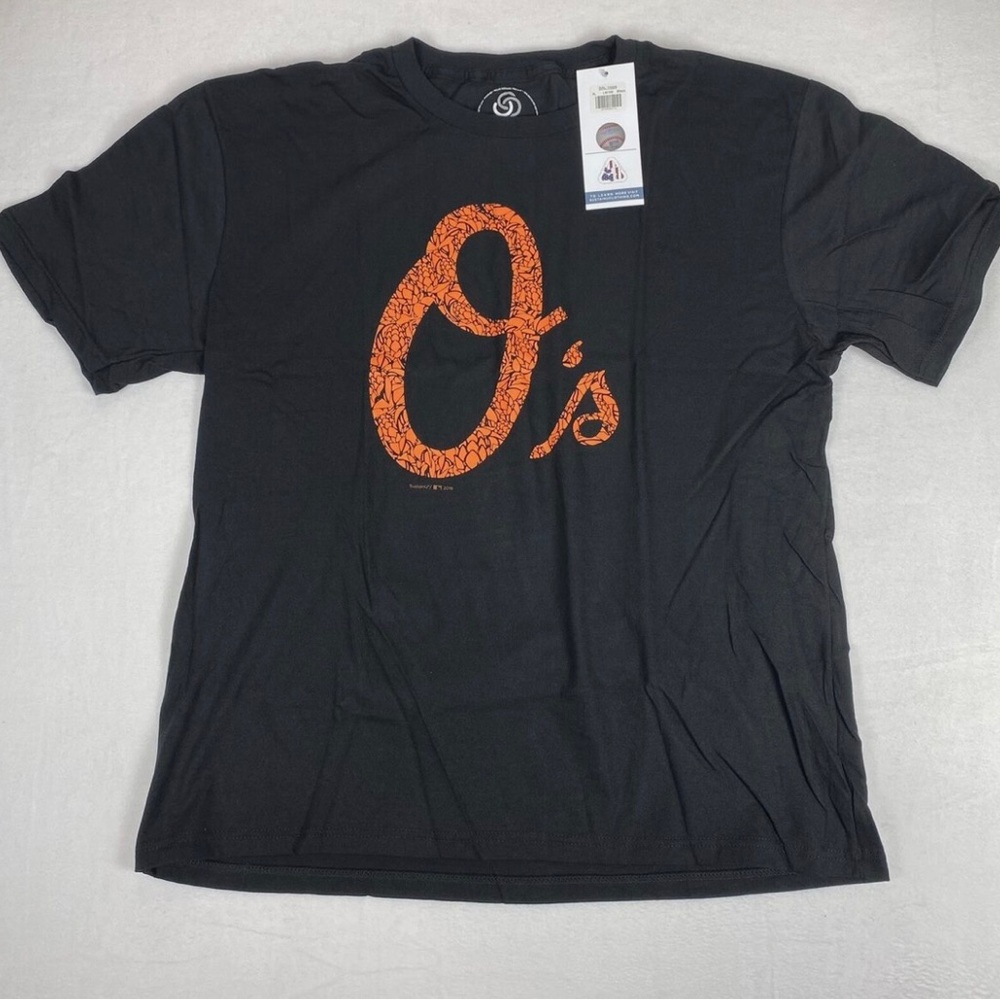 Orioles Men's Black T-Shirt Graphic